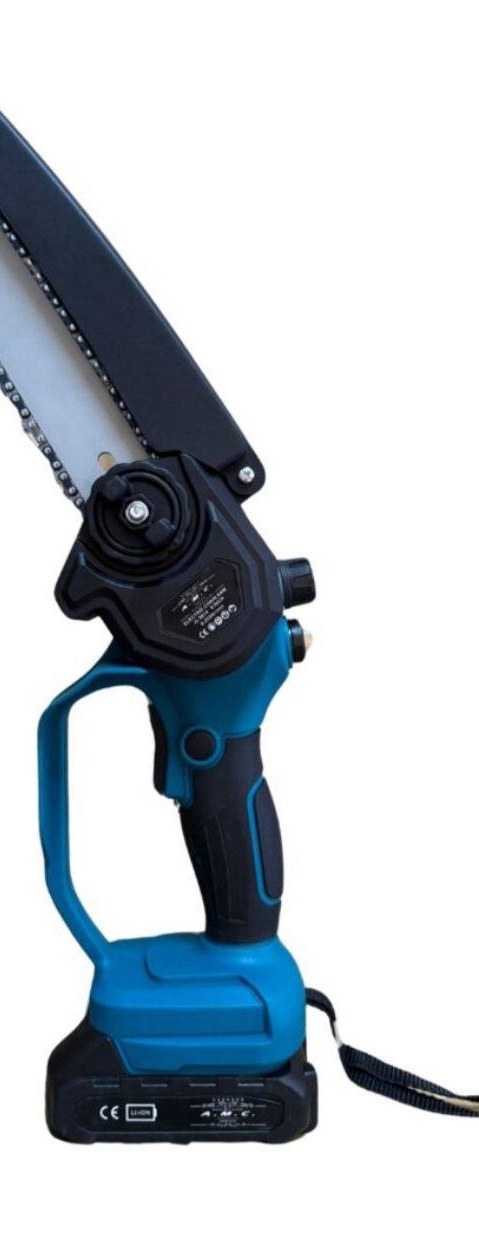 Mini tronçonneuse sans fil avec protège-guide